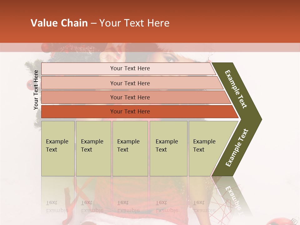 Santa Girl PowerPoint Template