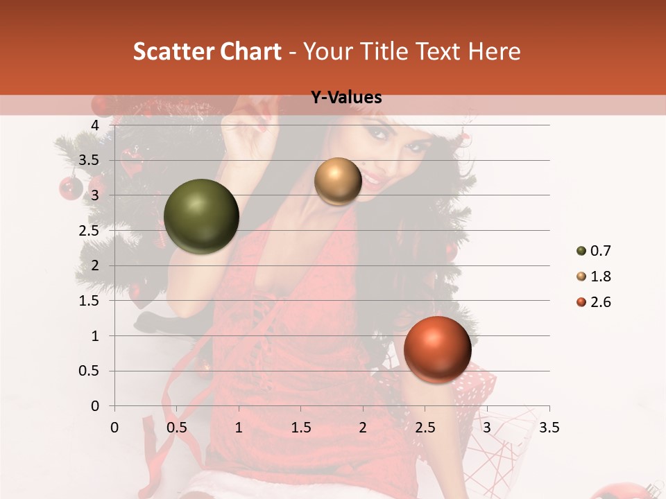 Santa Girl PowerPoint Template