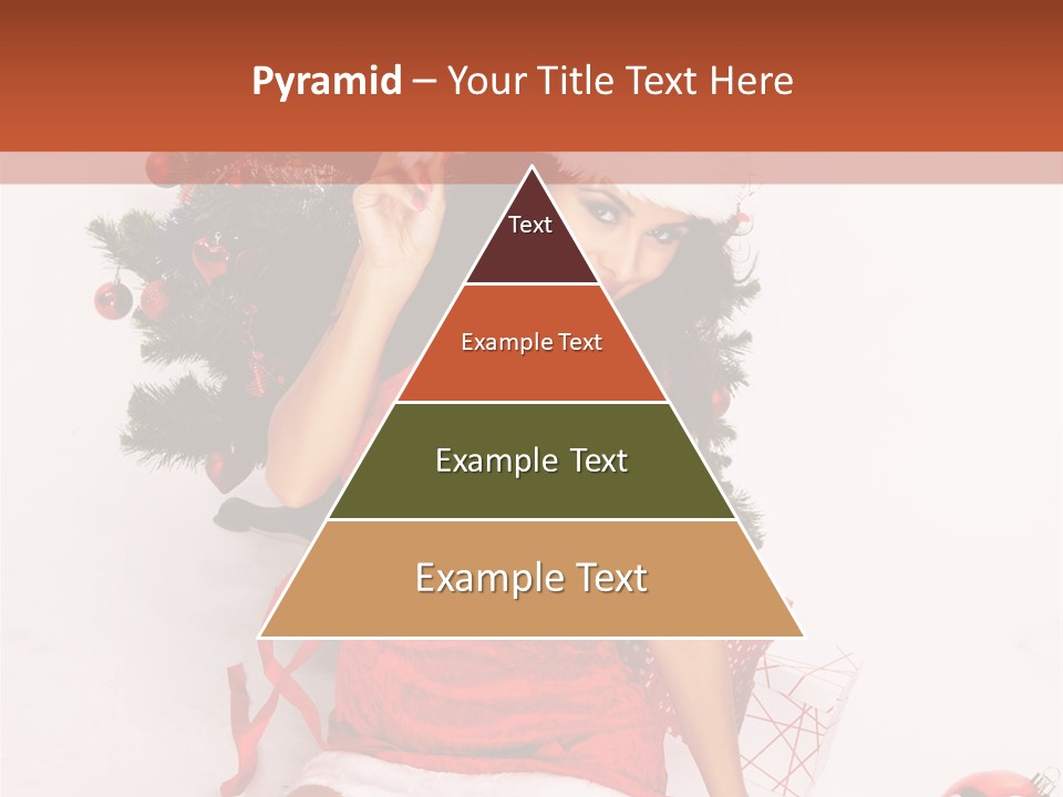 Santa Girl PowerPoint Template