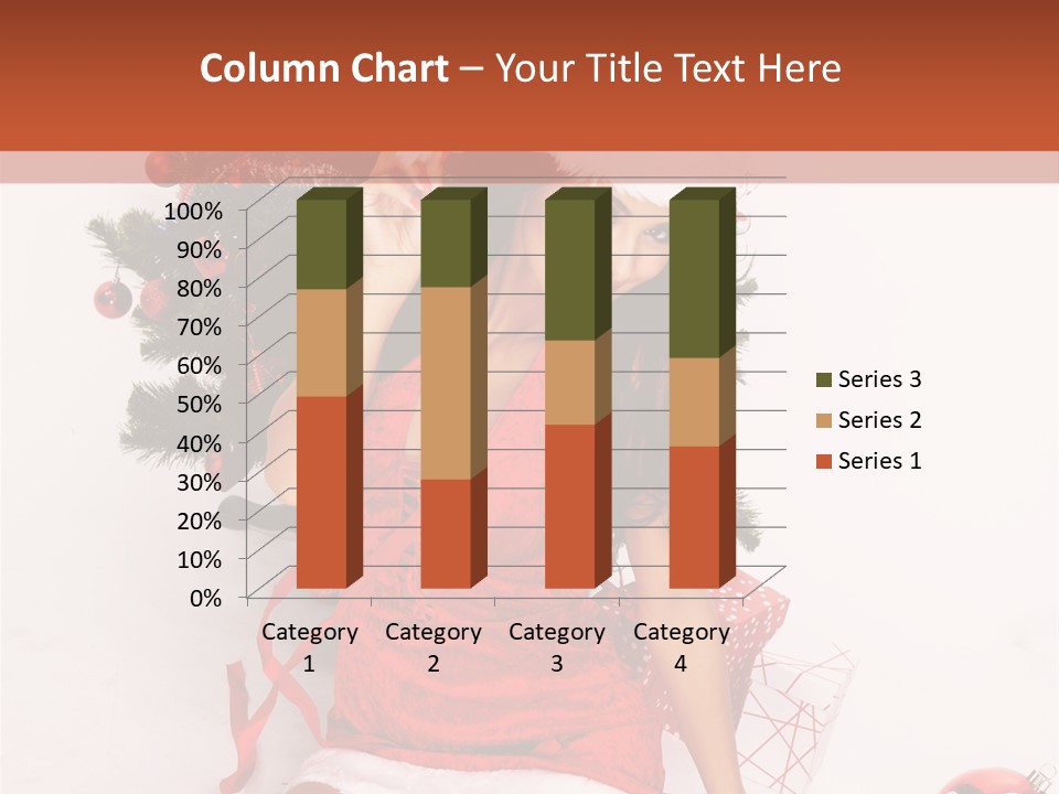 Santa Girl PowerPoint Template