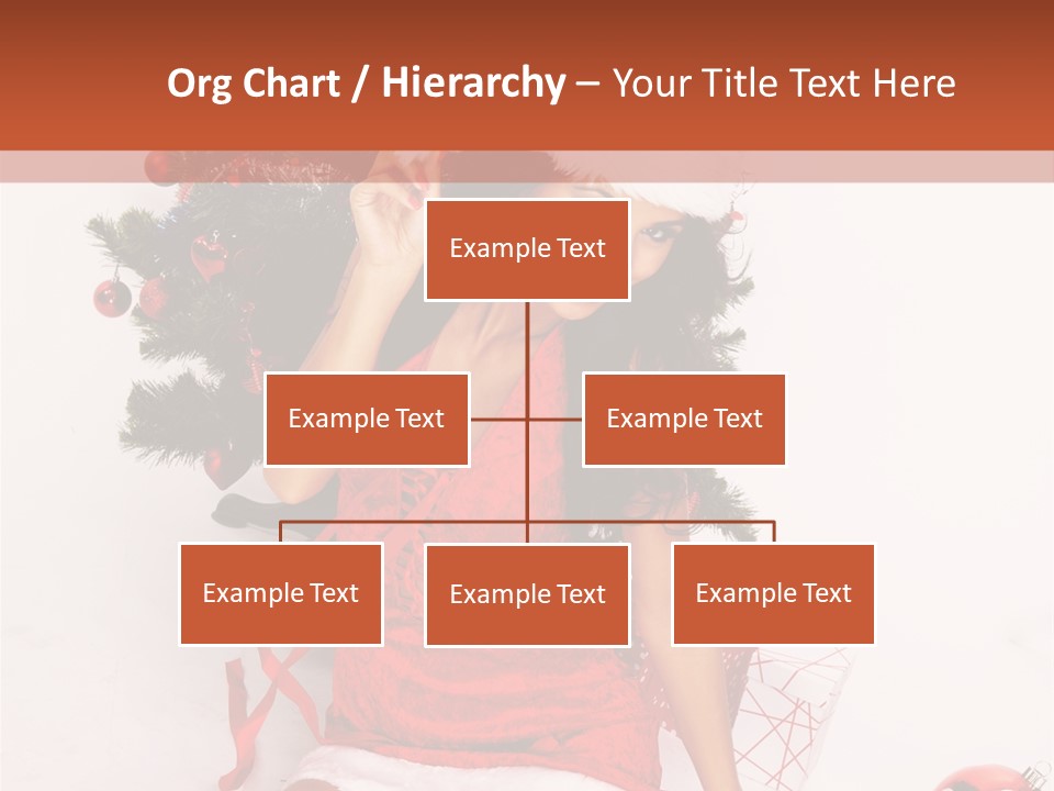 Santa Girl PowerPoint Template