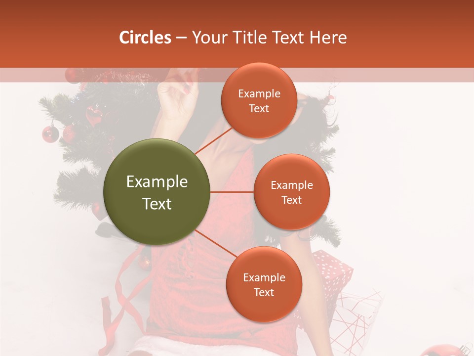 Santa Girl PowerPoint Template