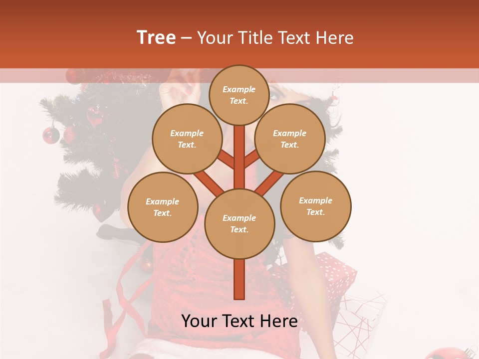 Santa Girl PowerPoint Template