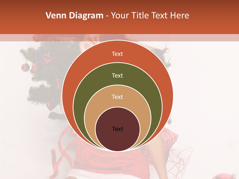Santa Girl PowerPoint Template