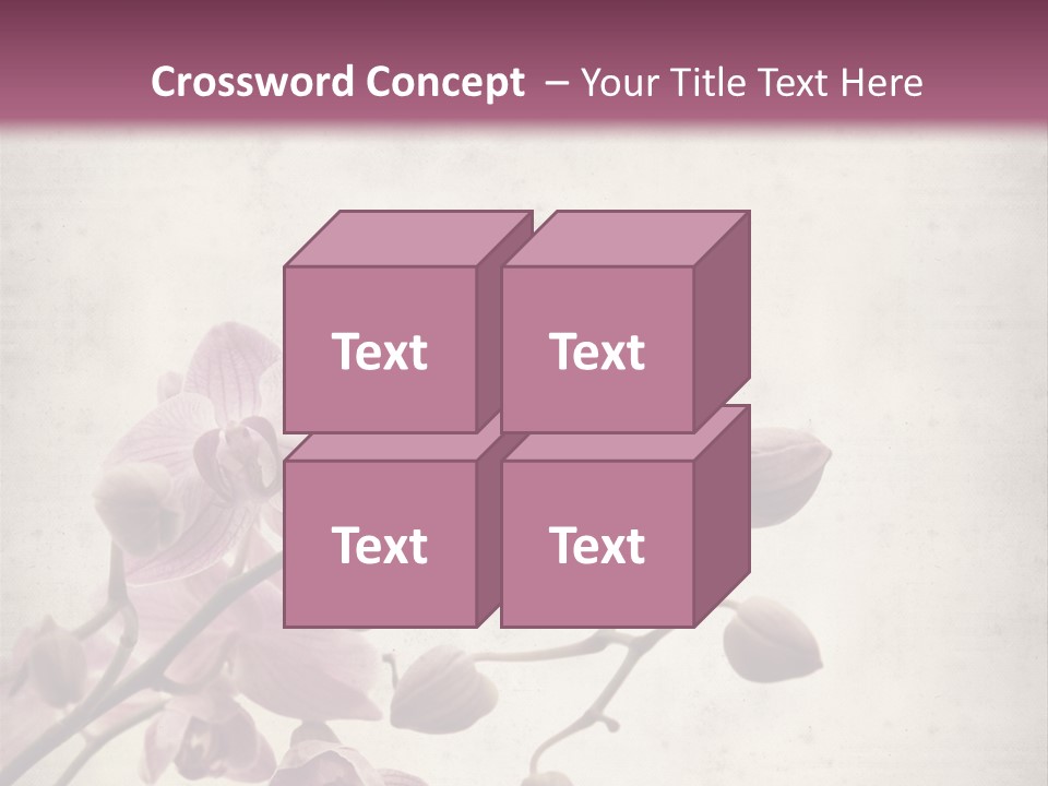 Phalaenopsis PowerPoint Template