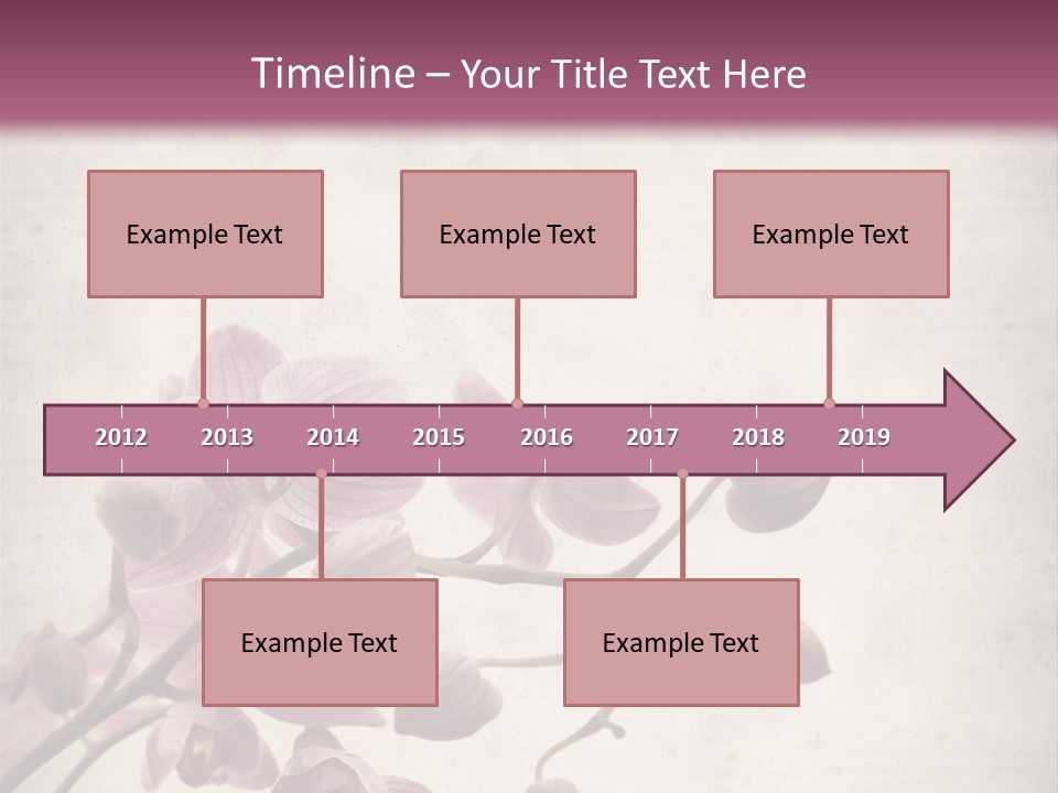 Phalaenopsis PowerPoint Template