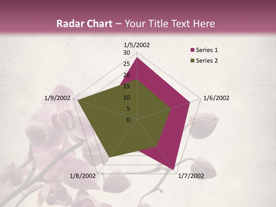 Phalaenopsis PowerPoint Template