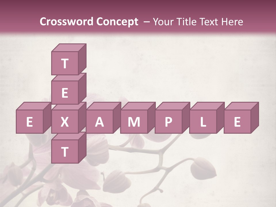 Phalaenopsis PowerPoint Template