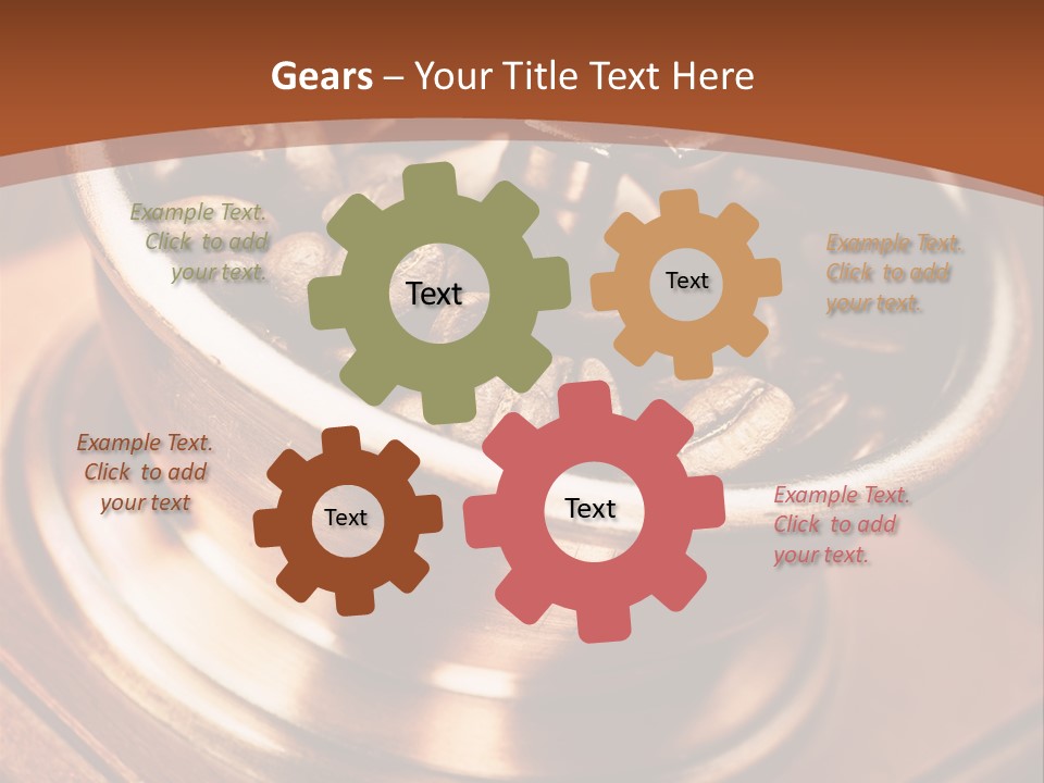 Work Wooden Life PowerPoint Template