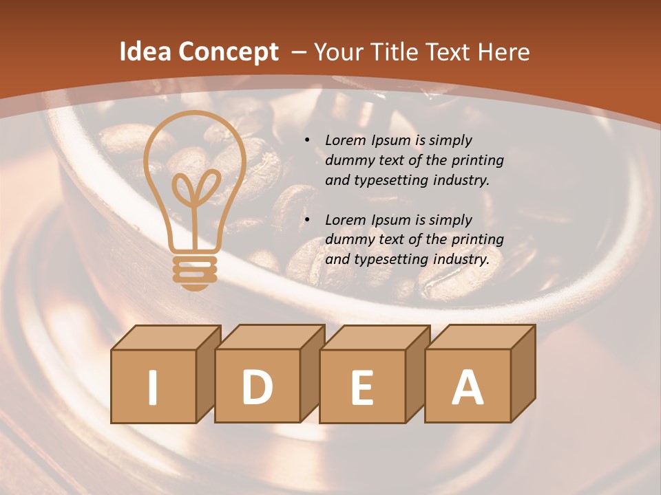 Work Wooden Life PowerPoint Template