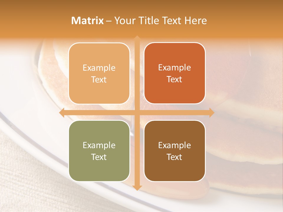 Syrup Pancake Flapjacks PowerPoint Template