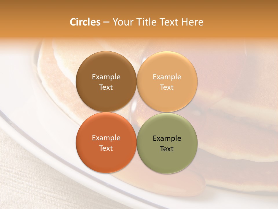 Syrup Pancake Flapjacks PowerPoint Template