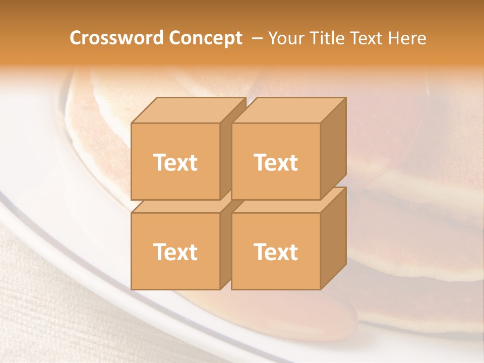 Syrup Pancake Flapjacks PowerPoint Template
