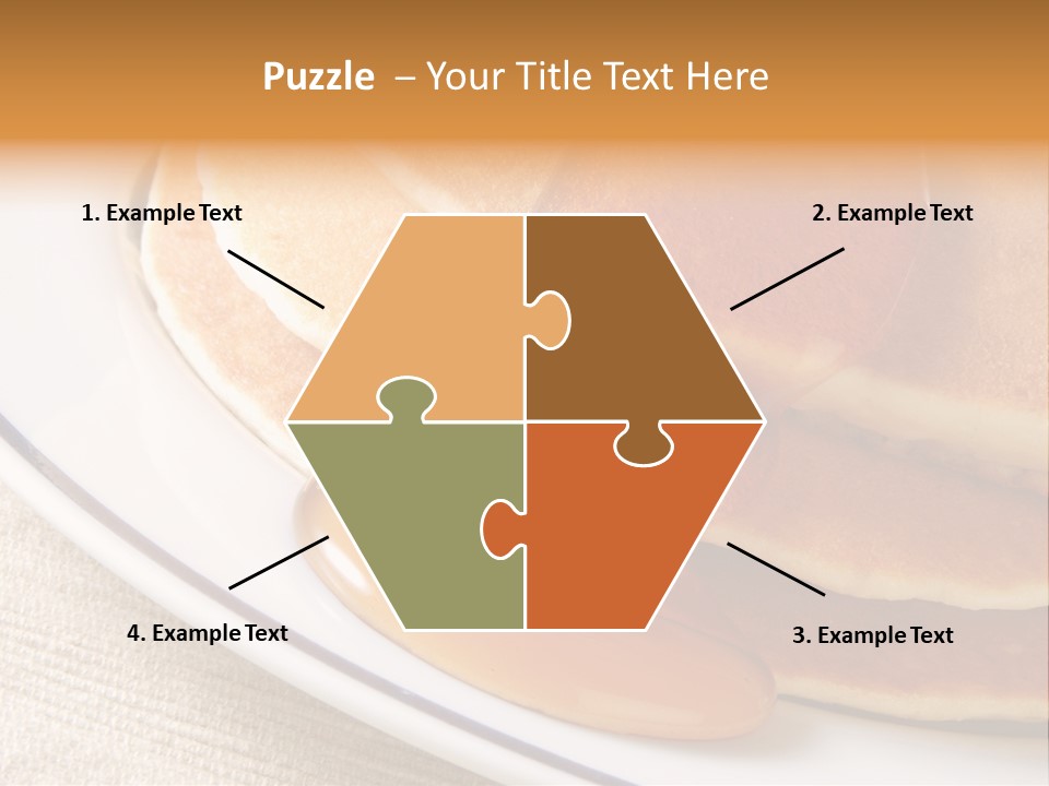Syrup Pancake Flapjacks PowerPoint Template