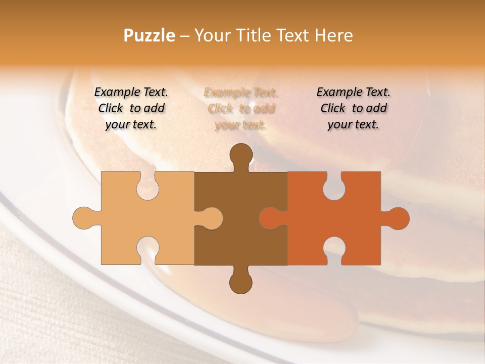 Syrup Pancake Flapjacks PowerPoint Template