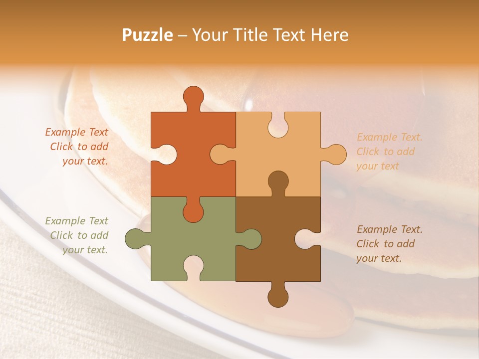 Syrup Pancake Flapjacks PowerPoint Template