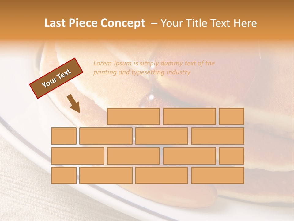 Syrup Pancake Flapjacks PowerPoint Template