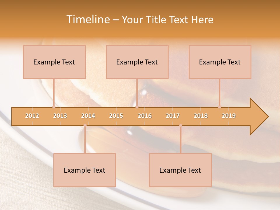 Syrup Pancake Flapjacks PowerPoint Template