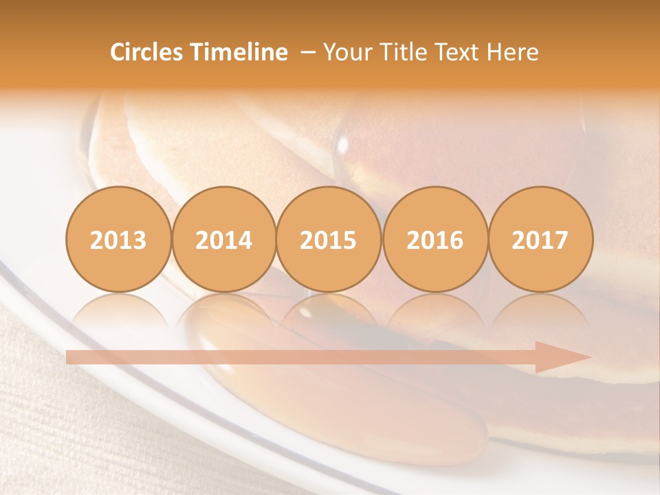 Syrup Pancake Flapjacks PowerPoint Template