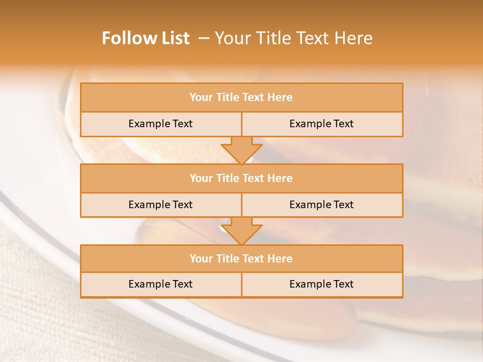 Syrup Pancake Flapjacks PowerPoint Template