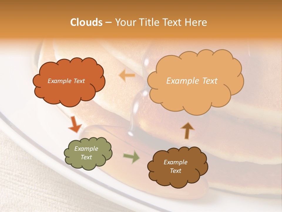 Syrup Pancake Flapjacks PowerPoint Template