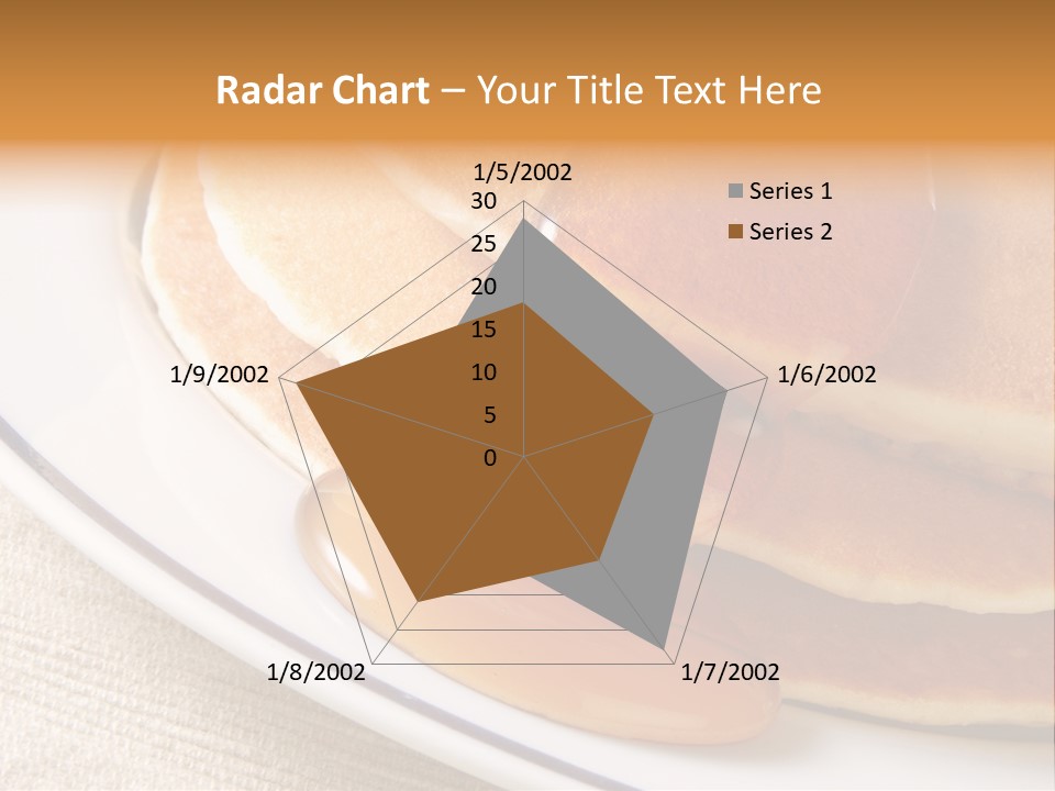 Syrup Pancake Flapjacks PowerPoint Template