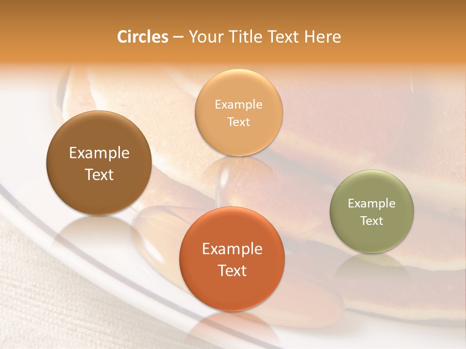 Syrup Pancake Flapjacks PowerPoint Template