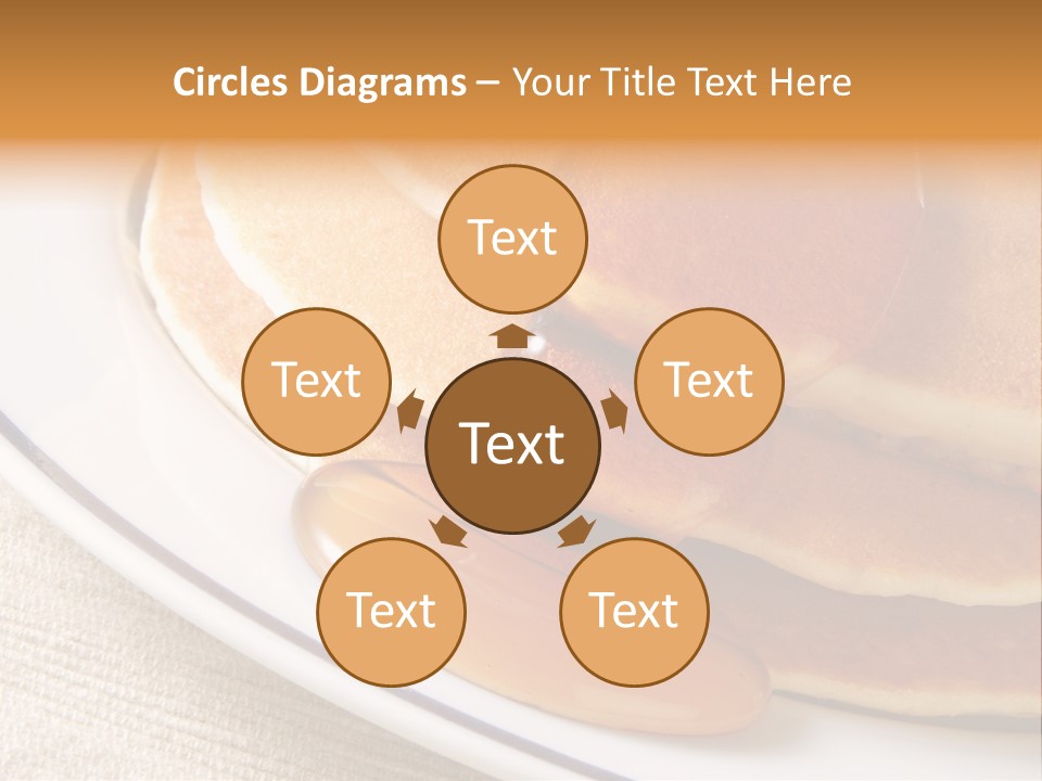 Syrup Pancake Flapjacks PowerPoint Template