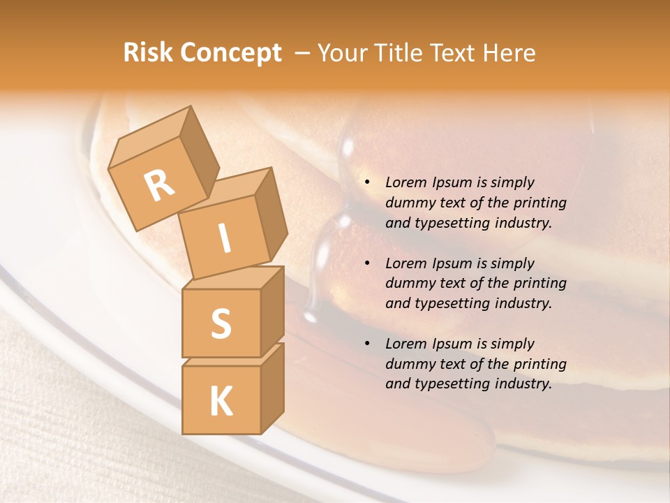 Syrup Pancake Flapjacks PowerPoint Template