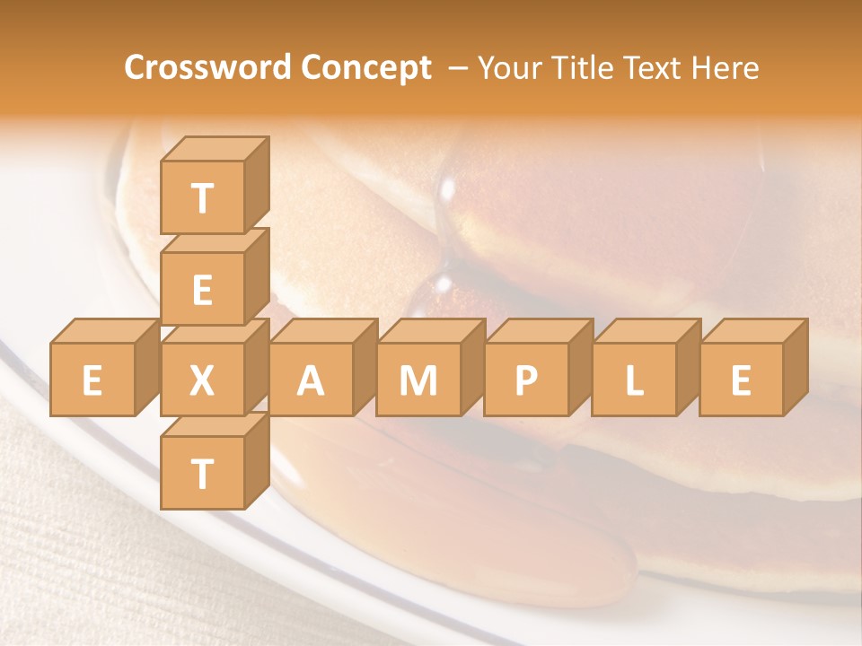 Syrup Pancake Flapjacks PowerPoint Template