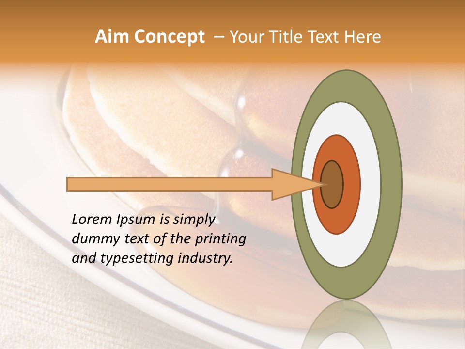 Syrup Pancake Flapjacks PowerPoint Template