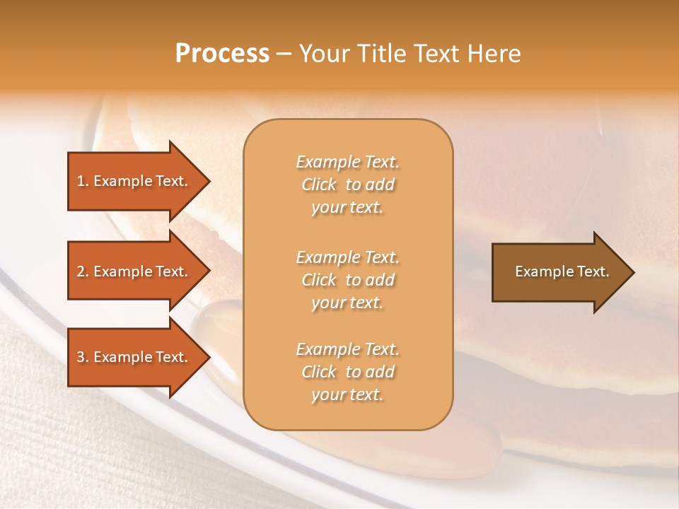 Syrup Pancake Flapjacks PowerPoint Template
