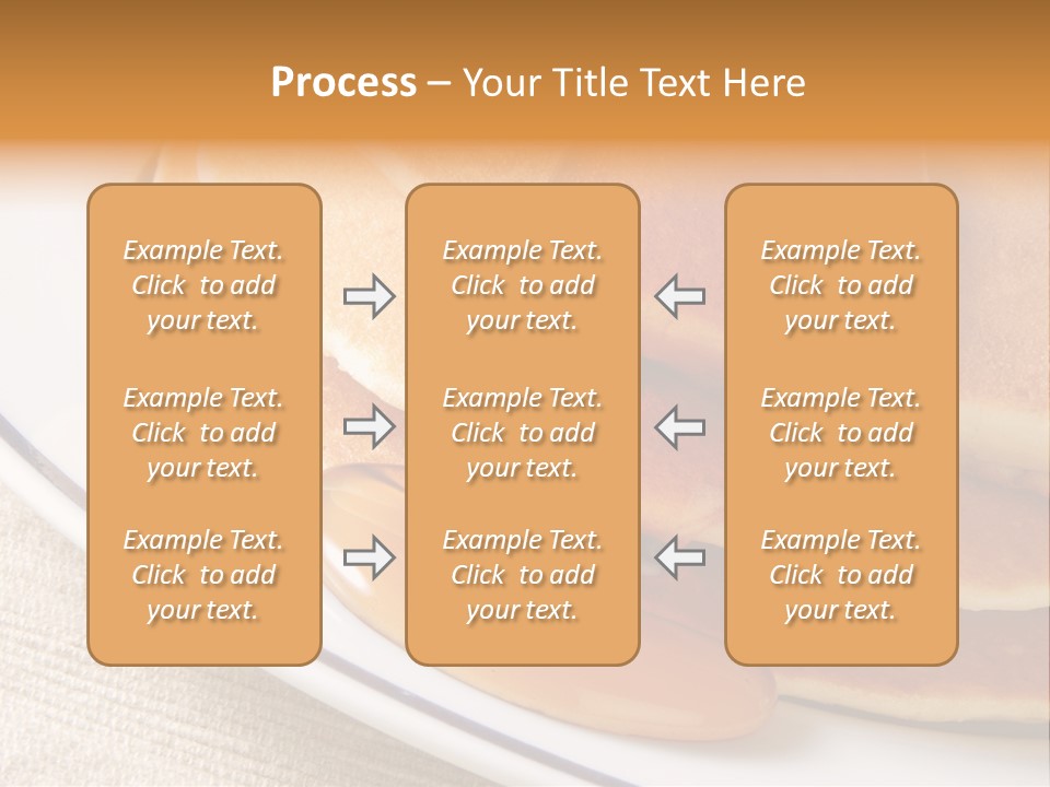 Syrup Pancake Flapjacks PowerPoint Template