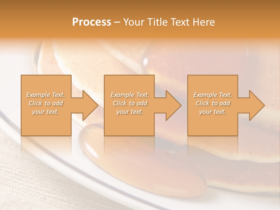 Syrup Pancake Flapjacks PowerPoint Template