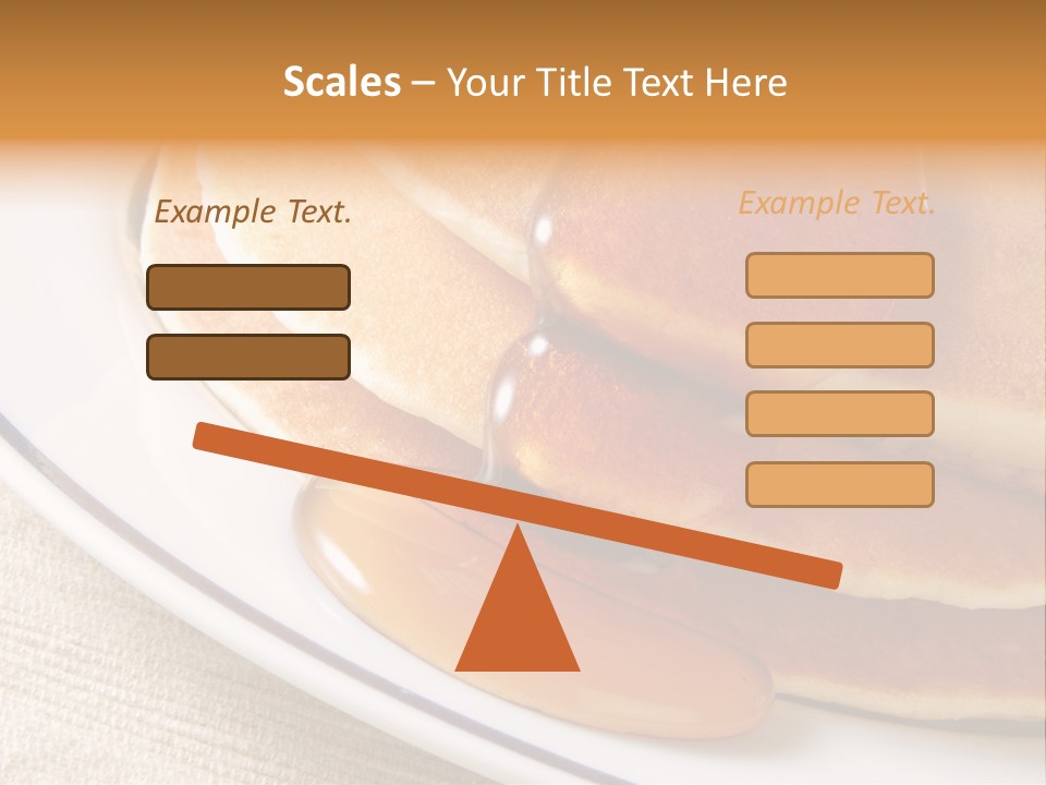 Syrup Pancake Flapjacks PowerPoint Template