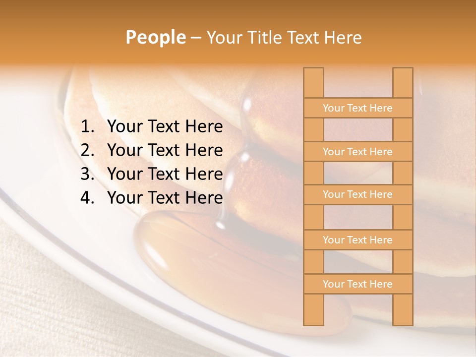 Syrup Pancake Flapjacks PowerPoint Template