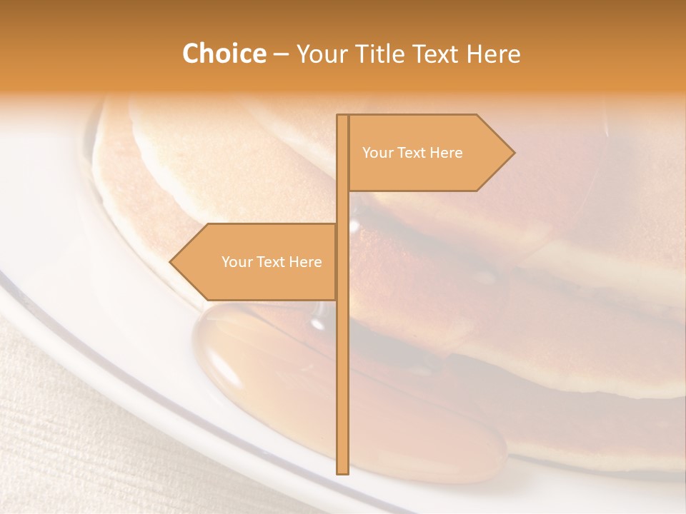 Syrup Pancake Flapjacks PowerPoint Template