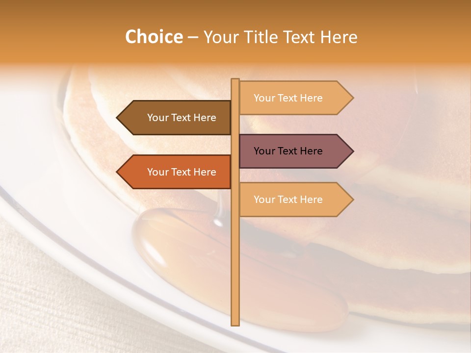 Syrup Pancake Flapjacks PowerPoint Template