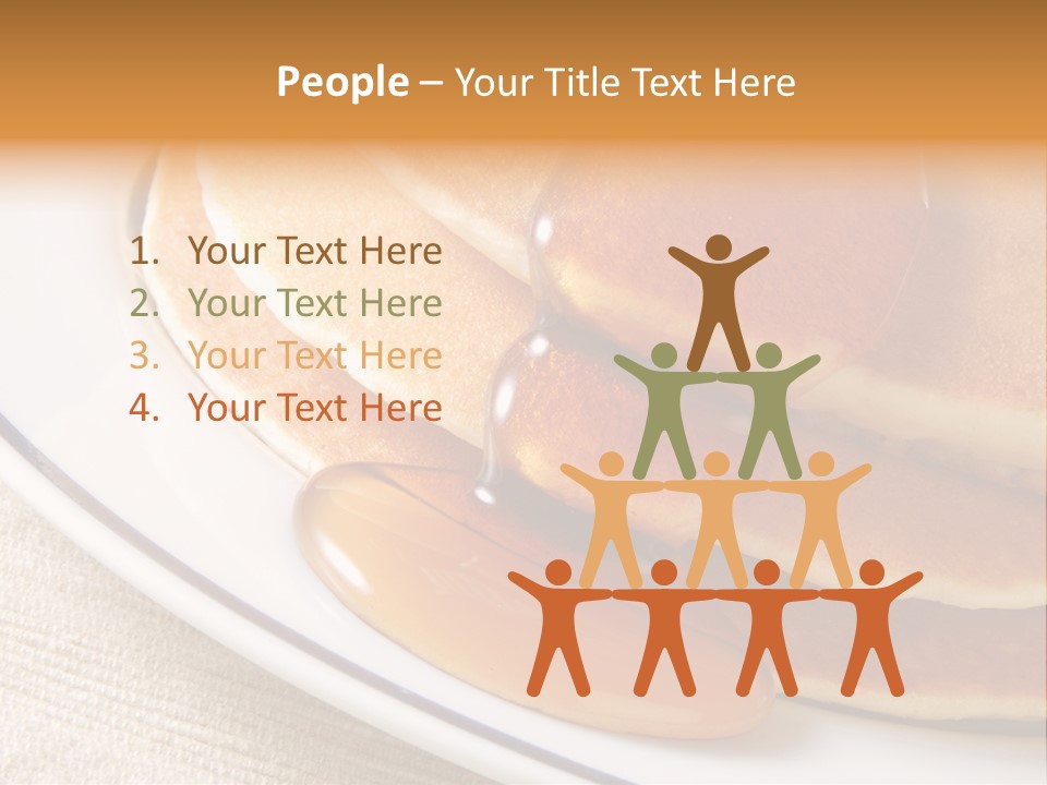 Syrup Pancake Flapjacks PowerPoint Template
