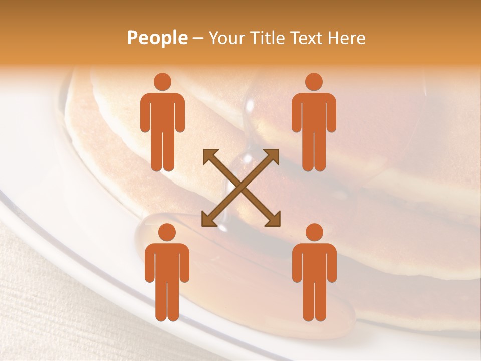 Syrup Pancake Flapjacks PowerPoint Template