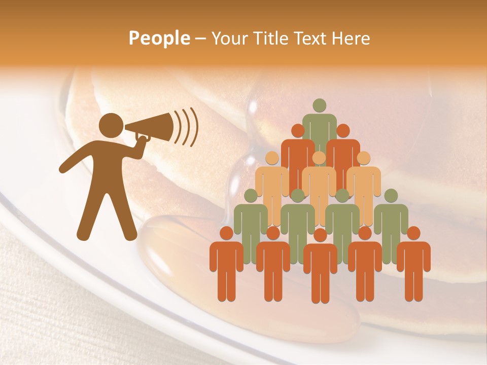 Syrup Pancake Flapjacks PowerPoint Template