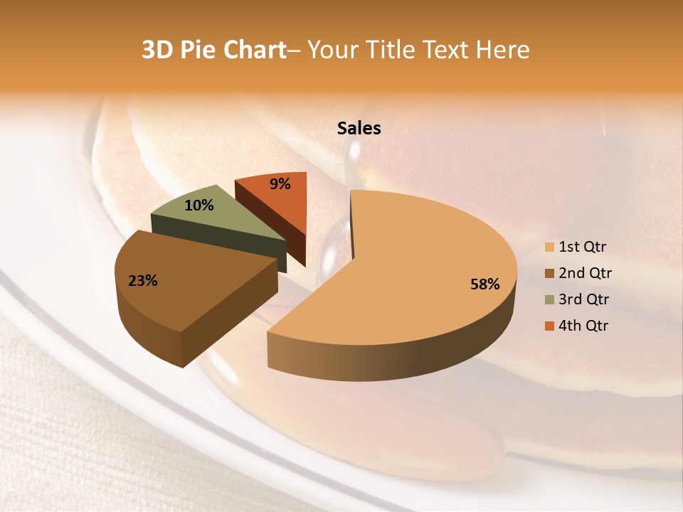 Syrup Pancake Flapjacks PowerPoint Template