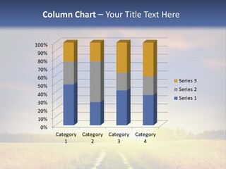 Area Road Corn PowerPoint Template