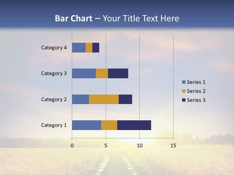 Area Road Corn PowerPoint Template