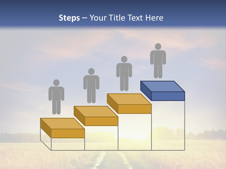 Area Road Corn PowerPoint Template