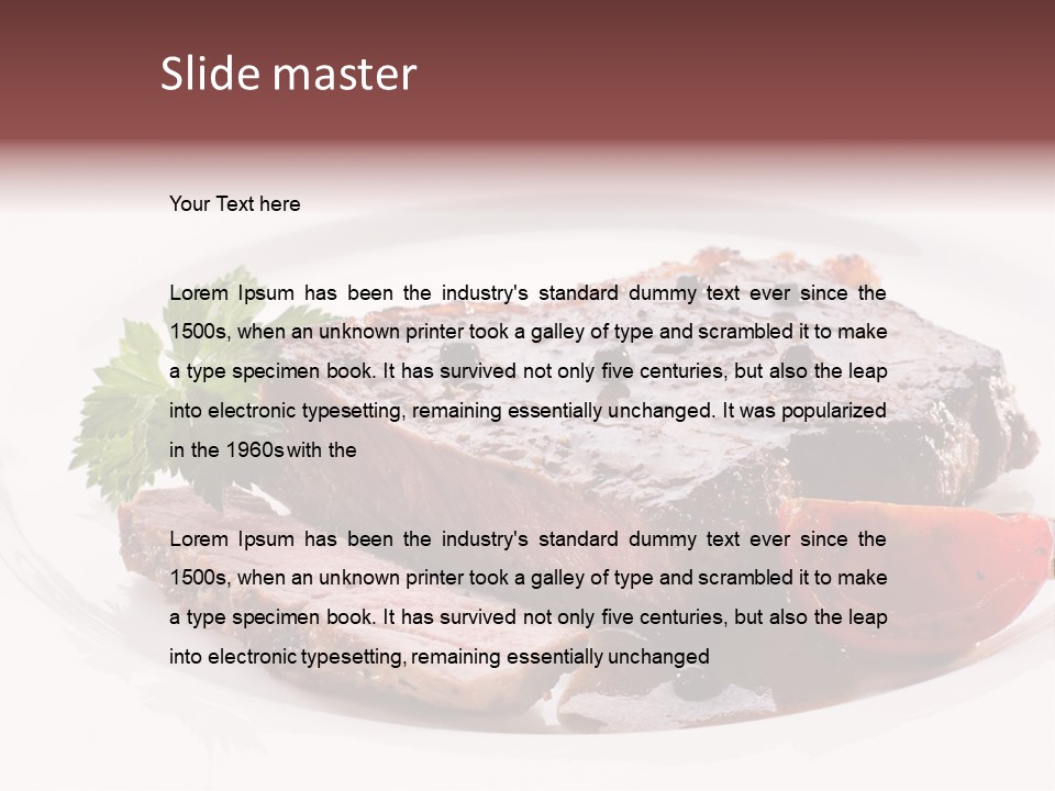 Beef PowerPoint Template