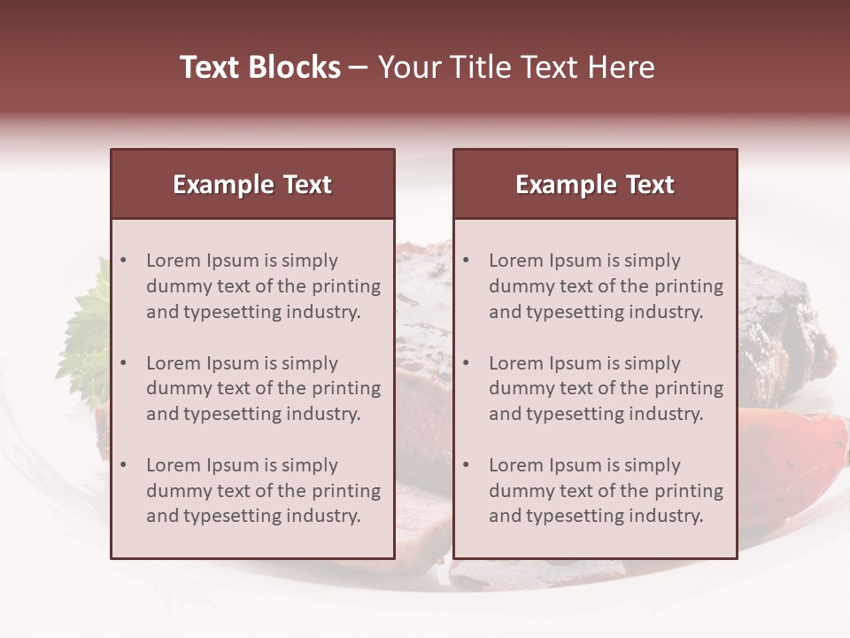 Beef PowerPoint Template