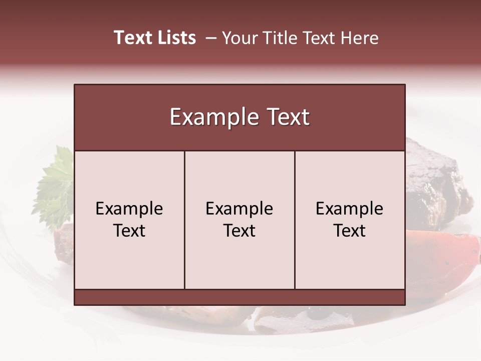Beef PowerPoint Template