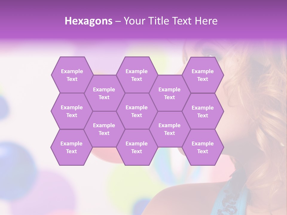 Blowing Bubble Gum PowerPoint Template