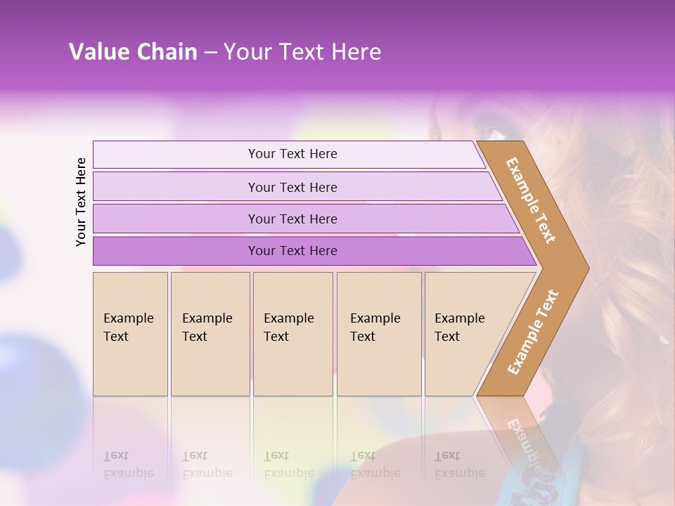 Blowing Bubble Gum PowerPoint Template